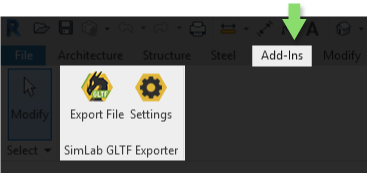 How to get it and use SimLab GLTF Exporter revit